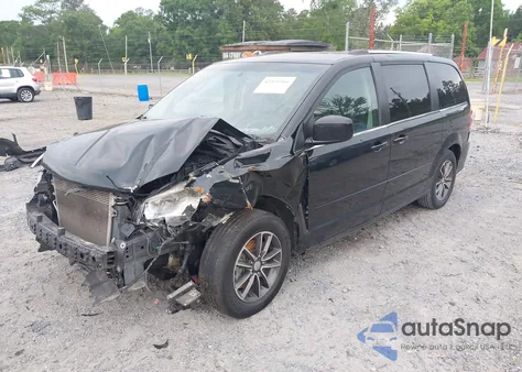 2017 Dodge Grand Caravan Sxt из США, поврежденный, VIN 2C4RDGCG4HR800430